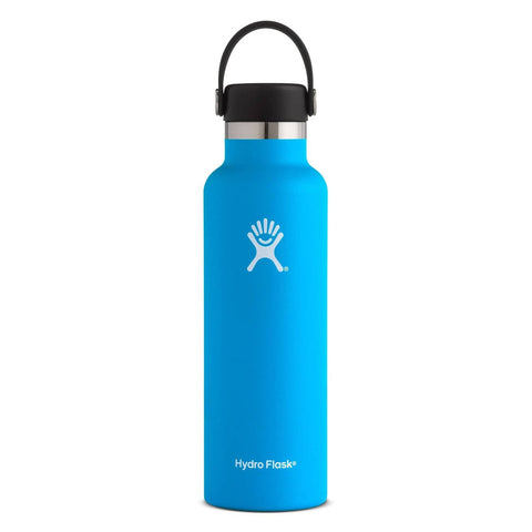 Hydro Flask - Double Insulated Standard Mouth Bottle with Flex Cap - Pacific (621ml)