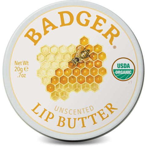 Badger - Lip Butter - Unscented (20g)