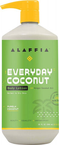 Alaffia - Everyday Coconut Body Lotion - Purely Coconut (950ml)