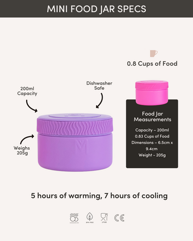 MontiiCo Food Jar -  Coastal 200ml