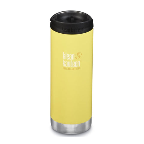 Klean Kanteen 隔热 TKWide 带咖啡帽 - 毛茛 16 盎司（473 毫升）