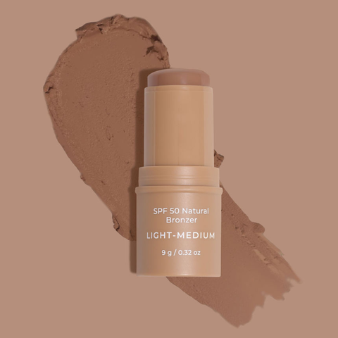 Avocado Zinc - Natural Bronzer SPF 50 - Light Medium