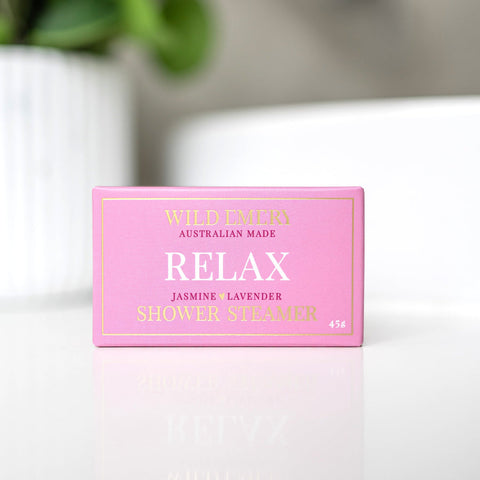 Wild Emery Shower Steamer - Relax 45g