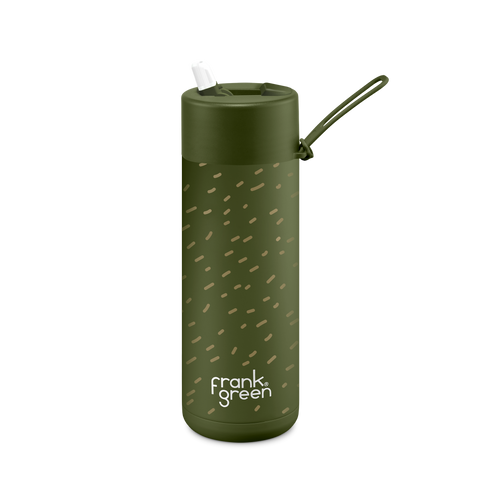 Frank Green - Scout Ceramic Reusable Bottle with Strap - (20 oz)