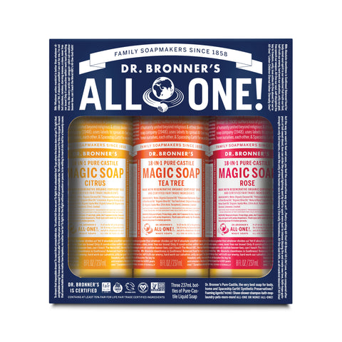 Dr Bronner's - Liquid Soap Multi-Pack - Summer Lovin'