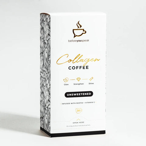 Before You Speak Collagen Coffee - Unsweetened 30 pack