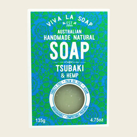 Viva La Body - Tsubi & Hemp Soap Bar -  (135g)
