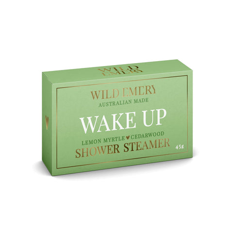 Wild Emery Shower Steamer - Wake Up 45g