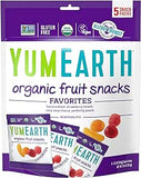 YumEarth Organic Vegan Fruit Snack Packs - 99g (5 x 19.8g)