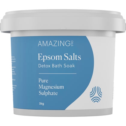 Amazing Oils - Magnesium Epsom Salts - Detox Bath Soak (3kg)