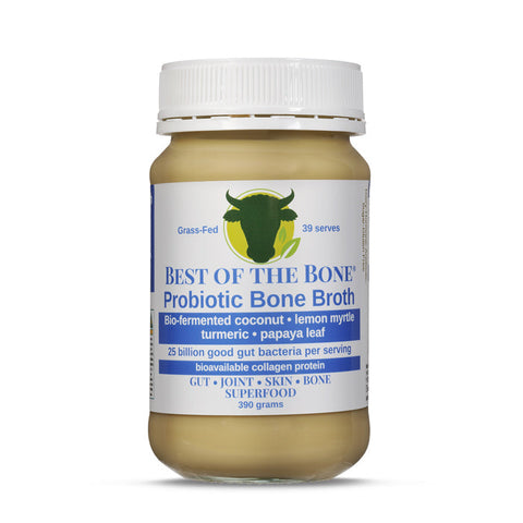 Best of the Bone - Coconut, Lemon Myrtle, Turmeric & Papaya Leaf - Probiotic (390g)