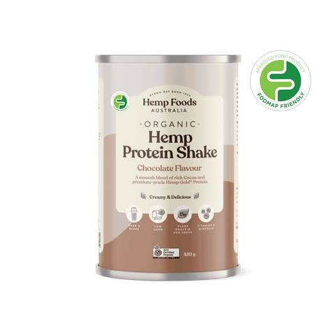 Hemp Foods 澳大利亚必需大麻蛋白粉 - 巧克力(420 克)