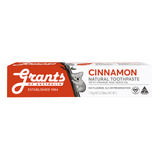 Grants - Natural Toothpaste- Cinnamon (110g)