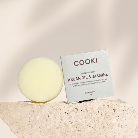 Cooki Argan & Jasmine Conditioner Hair Bar - 75g