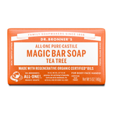Dr Bronners - Castile Soap Bar - Tea Tree (140g)