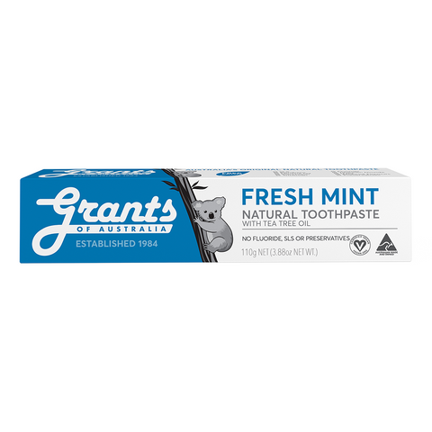 Grants - Natural Toothpaste - Fresh Mint (110g)
