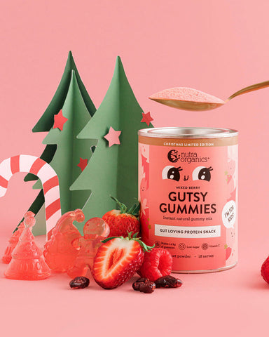 Nutra Organics Gutsy Gummies - Mixed Berry 150g
