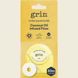 Grin - Ultra Clean Floss Coconut Oil Infused 30m + Refill