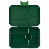 Yumbox - Leakproof Bento Box For Kids and Adults - Tapas ( Grenwich Green) Clear Tray