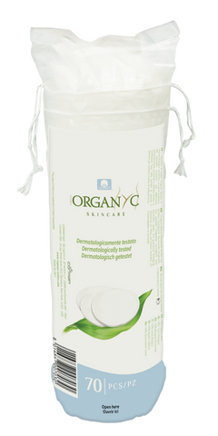 Organyc Organic Cotton Beauty Pads - 70 Pads