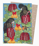 Earth Greetings - Christmas Card - Red Tails & Bells