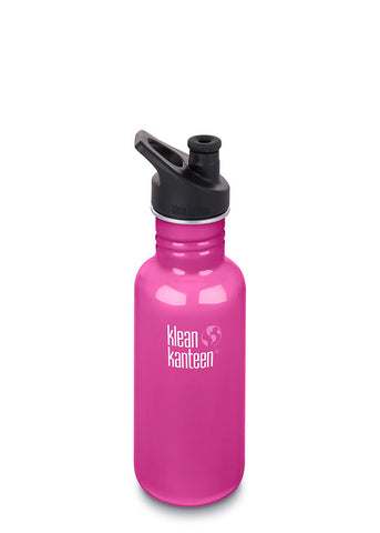 Klean Kanteen 经典 - 野生兰花 18 盎司（532 毫升）