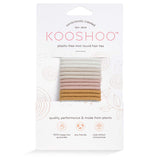 Kooshoo - Organic Plastic-free  Mini Hair Ties  - Golden Fibres