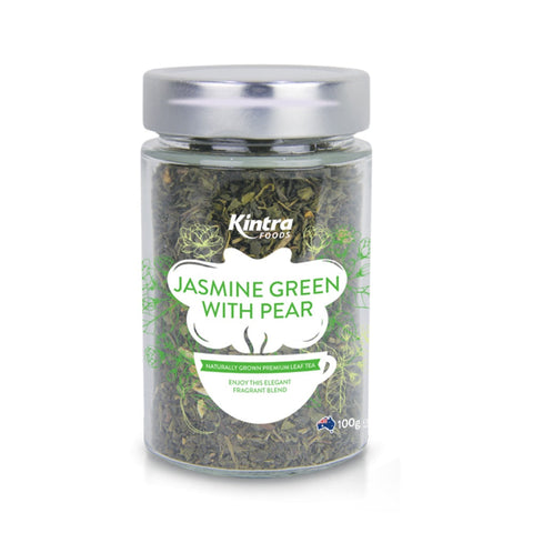 Kintra Foods - Loose Leaf Tea - Jasmine Green With Pear (100g)