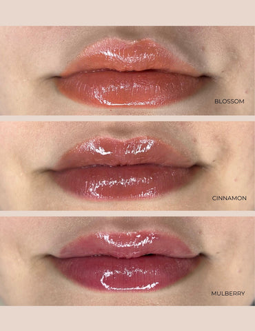 Inika Tinted Lip Oil Collagen + Squalene - Blossom