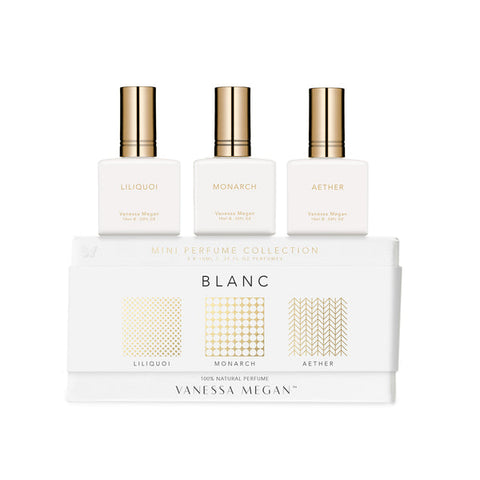 Vanessa Megan - Blanc Mini Perfume Trio (3 Pack)