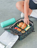 MontiiCo Large Insulated Lunch Bag - Dinosaur
