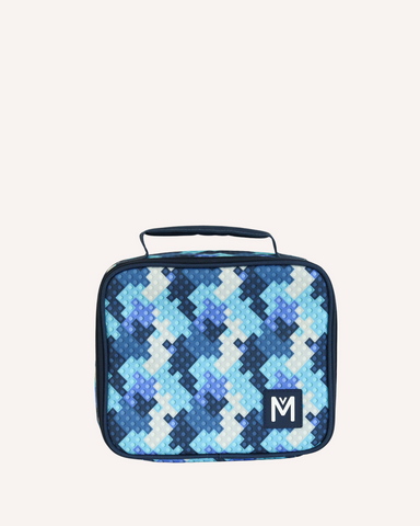MontiiCo 中号保温午餐袋 - 鲨鱼