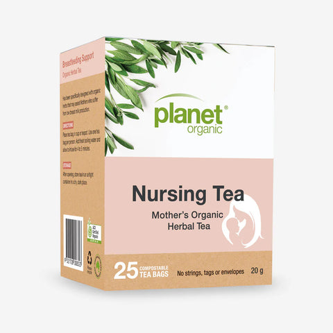 Planet Organic Herbal Tea Bags - Nursing Tea for Mothers