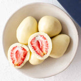 Organic Times - White Chocolate Strawberries - 100g