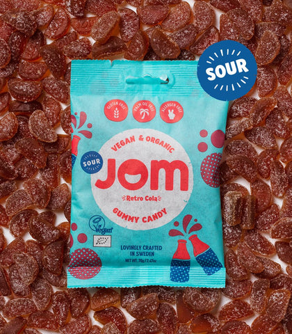 JOM - Organic Candy - Retro Cola (70g) Best Before 03/2024