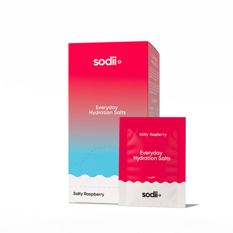 SODII Everyday Hydration Salts - Salty Raspberry 30 pack