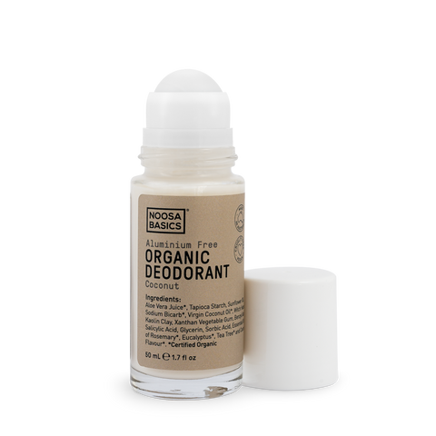 Noosa Basics - Organic Deodorant Roll-On - Coconut (50g)