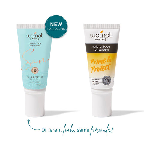 WOTNOT - Natural Face Sunscreen & Untinted BB Cream (60g)