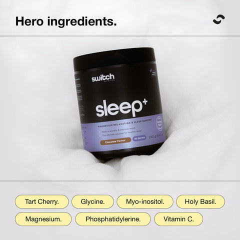 Switch Nutrition Sleep+ Powder - Salted caramel 240g