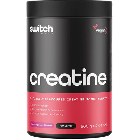 Switch Nutrition Creatine Monohydrate - Red Raspberry 500g