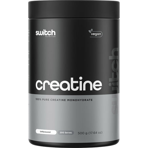 Switch Creatine 100% Pure Micronized Monohydrate - Unflavoured 500g