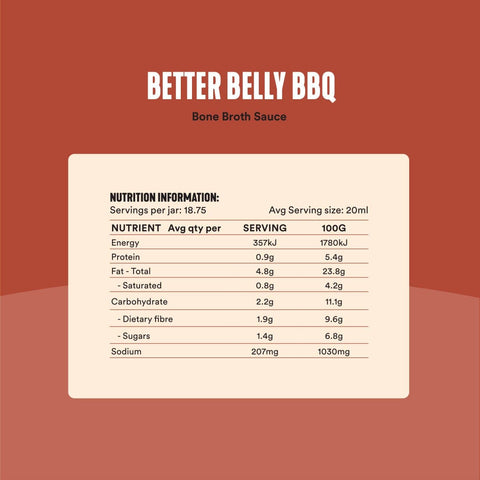 Gevity Rx - Bone Broth Better Belly BBQ (375ml) Best Before 04/2024