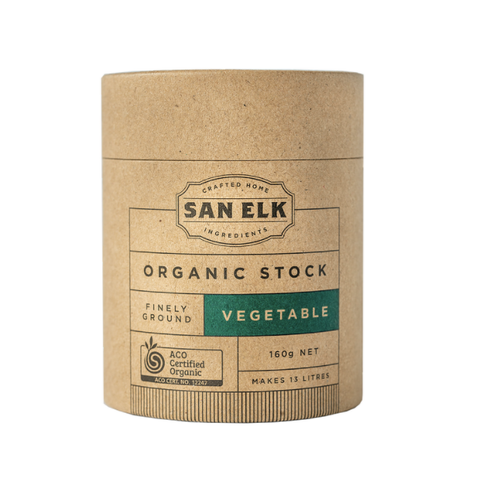 San Elk - Organic Artisan Stock - Vegetable (160g) Best Before 08/23