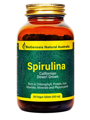 Biogenesis Natural Australia Spirulina - 300 Tablets
