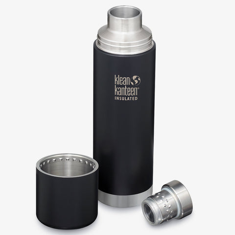 Klean Kanteen 隔热 TKPro - 黑色 32 盎司（1000 毫升）