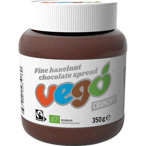 Vego - Fine Hazelnut Chocolate Spread - Crunchy (350g)