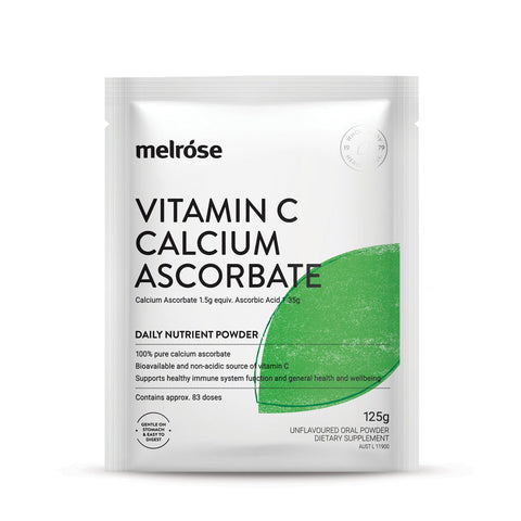 Melrose Vitamin C Calcium Ascorbate - 125g