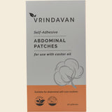 Vrindavan Self Adhesive Abdominal Castor Oil Patches - 10 Pieces