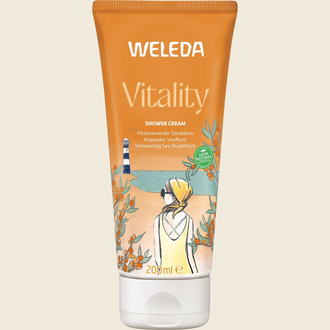 Weleda - 奶油沐浴露 - 活力（沙棘）（200ml）