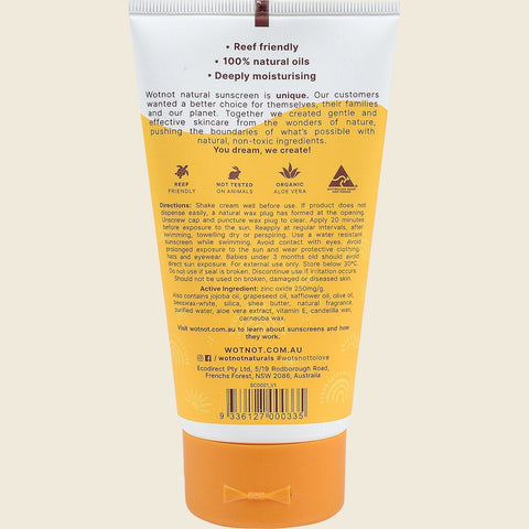 Wotnot- SPF 30+ Natural Sunscreen (150g)